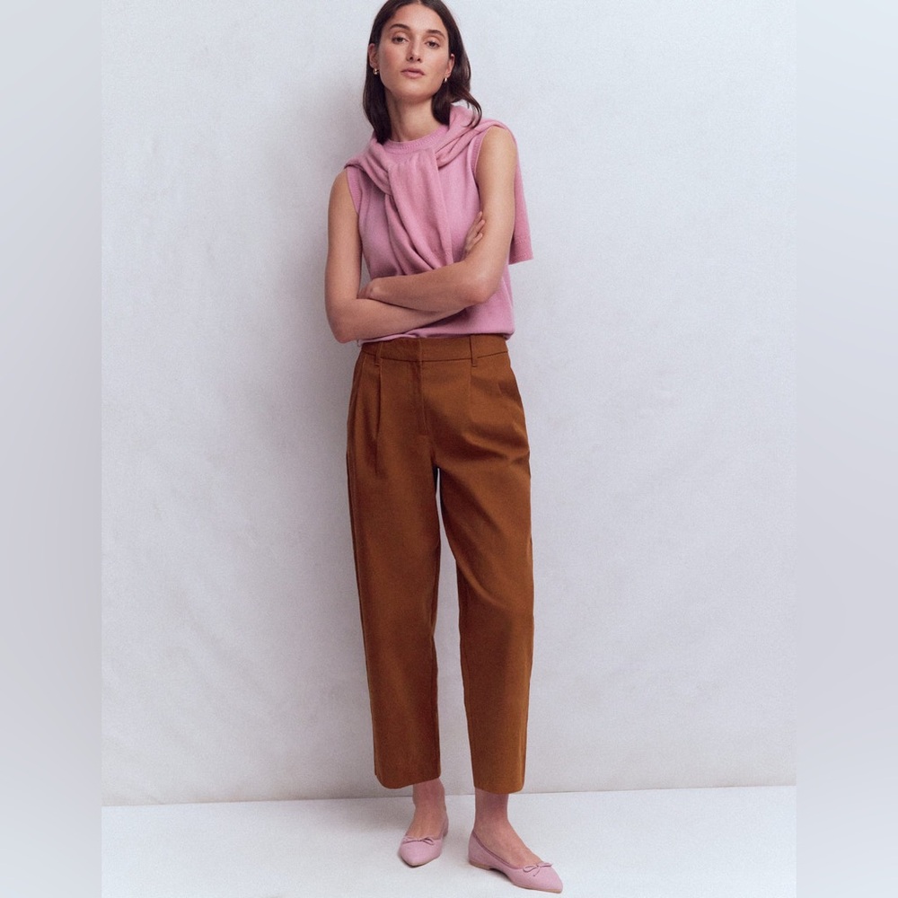 NWT Boden Bloomsbury Trousers in Russet